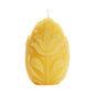 Beeswax Egg Pillar Candle - Backwoods Auctions