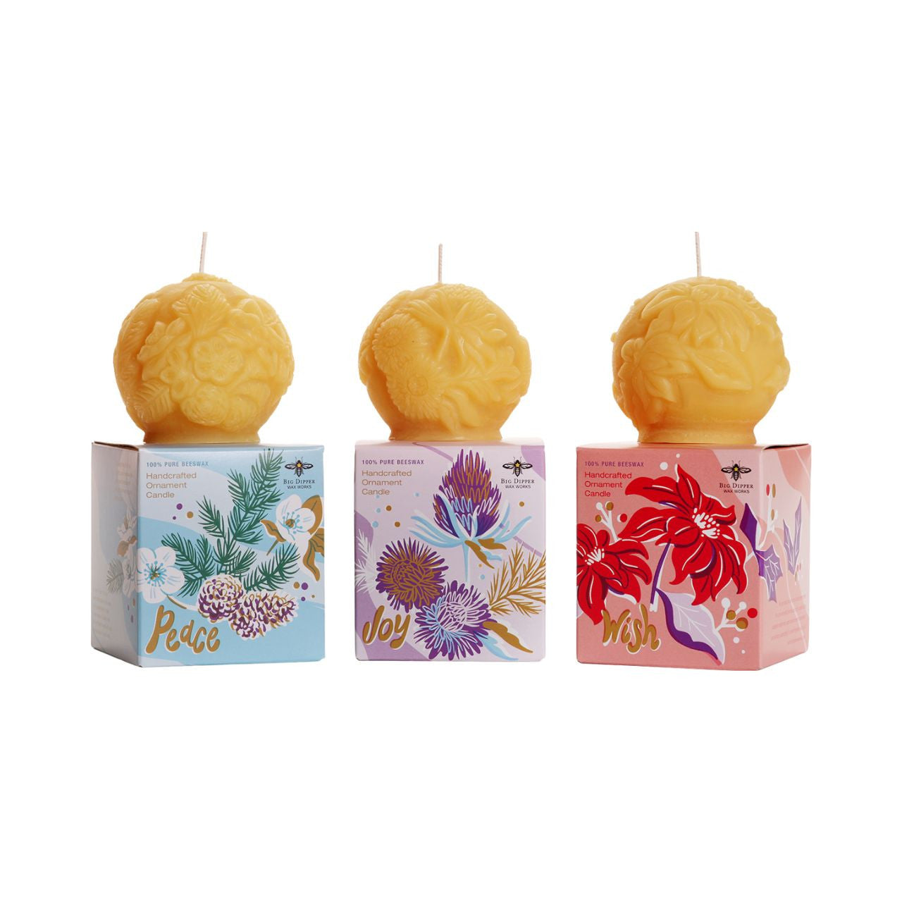 Beeswax Ornament Candles - Backwoods Auctions