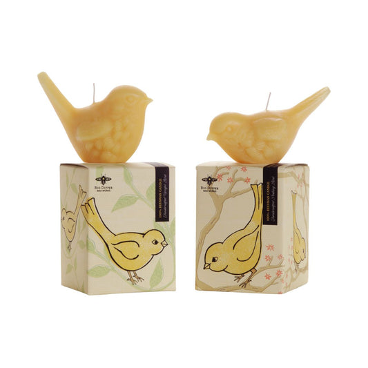 Beeswax Song Bird Candles - Backwoods Auctions