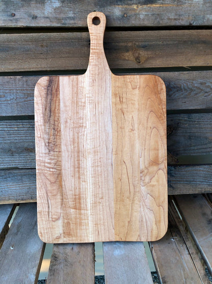 Best Charcuterie Board - American Maple Custom Medium Charcuterie Board - Vintage Style Rectangle French Board - Backwoods Auctions