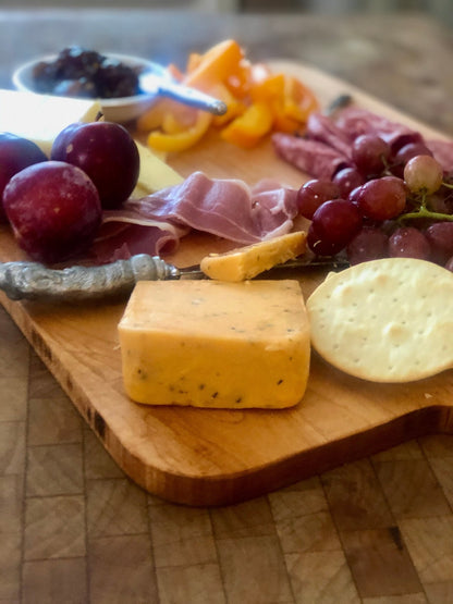 Best Charcuterie Board - American Maple Custom Medium Charcuterie Board - Vintage Style Rectangle French Board - Backwoods Auctions