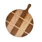Best Charcuterie Board - Vintage Style Round Maple French Breadboard - Backwoods Auctions