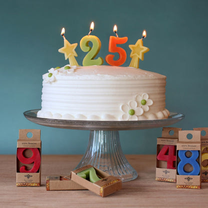 Birthday Number Cake Candles - Backwoods Auctions