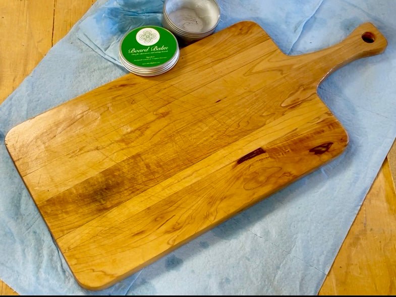 Board Balm - Oil & Wax for Cutting and Charcuterie Boards - Backwoods Auctions