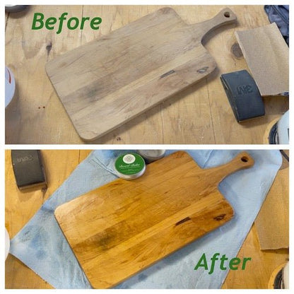 Board Balm - Oil & Wax for Cutting and Charcuterie Boards - Backwoods Auctions