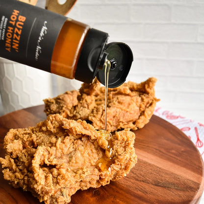 Buzzin' Hot Honey | Ghost Pepper Infused Honey