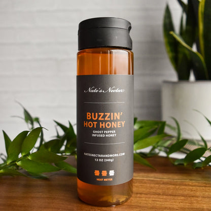 Buzzin' Hot Honey | Ghost Pepper Infused Honey