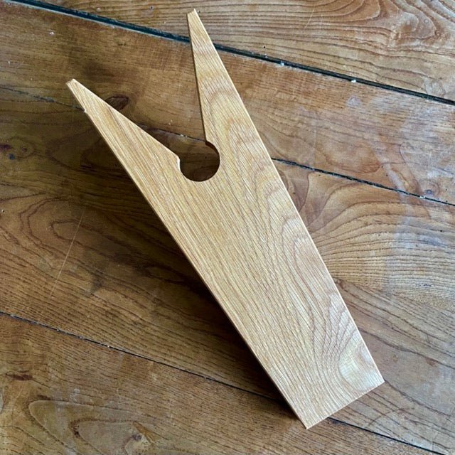 English Boot Jack - White Oak - Backwoods Auctions