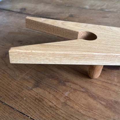 English Boot Jack - White Oak - Backwoods Auctions