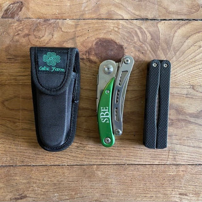 Engraved Gardener's Multi-Tool Gift Box - Tool, Case and Sharpener - Backwoods Auctions