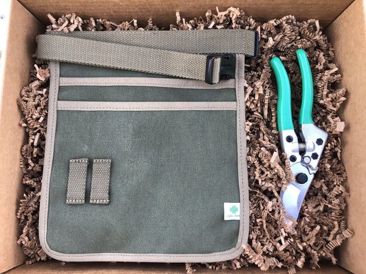 Garden Gift Box - Garden Tool Set (Pruners and Garden Tool Belt) - Backwoods Auctions