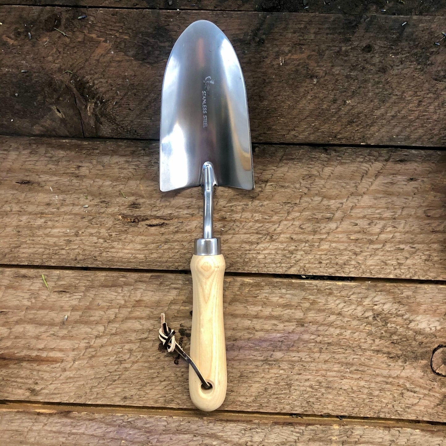 Garden Hand Tool Set - Hardwood and Stainless - Backwoods Auctions