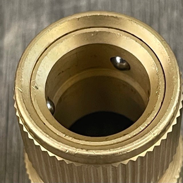 Garden Hose Brass Quick Connect Connector - Backwoods Auctions