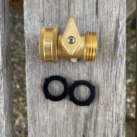 Garden Hose Brass Shutoff Valve - Backwoods Auctions