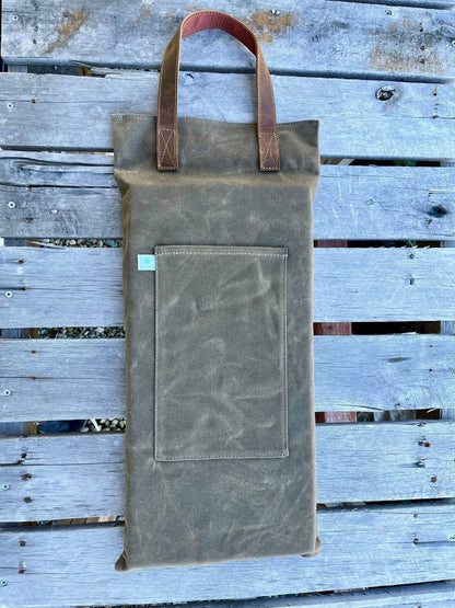 Garden Kneeler Pad – Thick Waxed Canvas - Backwoods Auctions