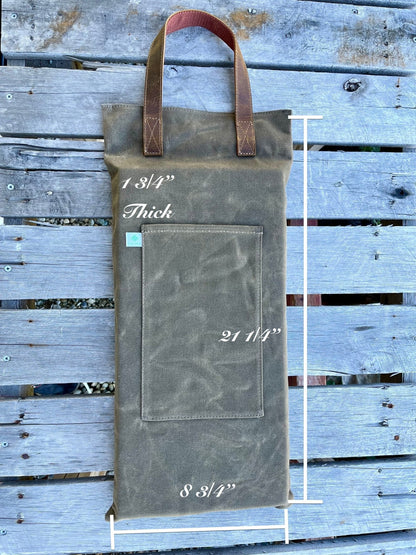 Garden Kneeler Pad – Thick Waxed Canvas - Backwoods Auctions