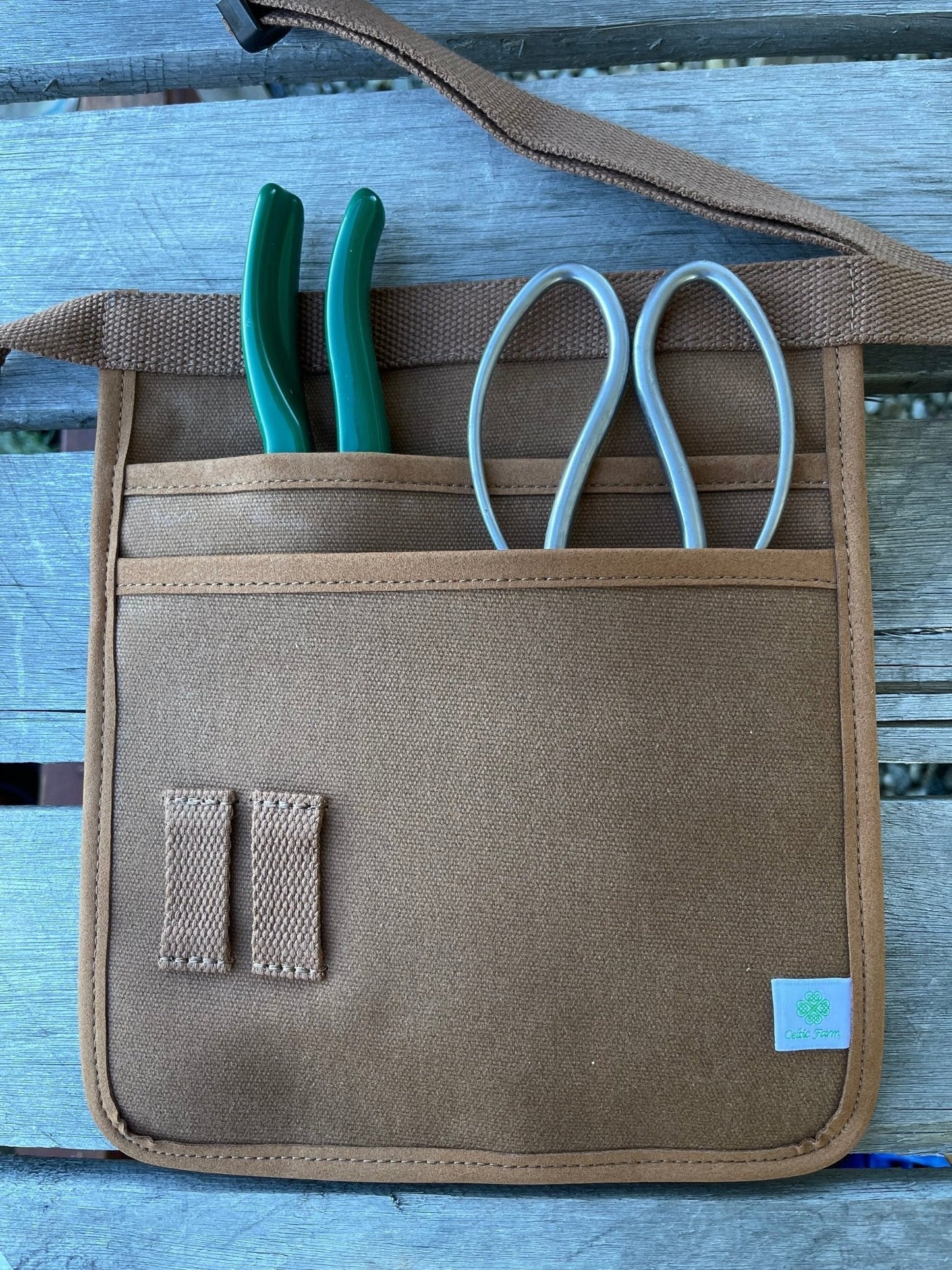 Garden Tool Belt - Waxed Canvas for Gardening - Backwoods Auctions