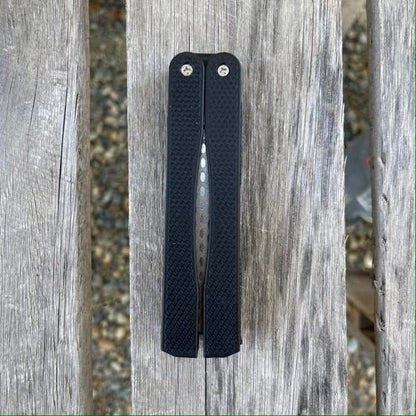 Garden Tool Sharpener - Diamond + Carbon Steel Hone Reversible Paddle For Sharpening Pruners, Clippers Mower Blades and Scissors - Backwoods Auctions