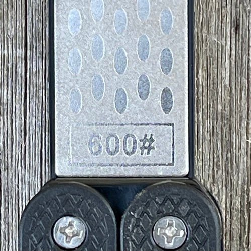 Garden Tool Sharpener - Diamond + Carbon Steel Hone Reversible Paddle For Sharpening Pruners, Clippers Mower Blades and Scissors - Backwoods Auctions