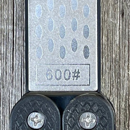 Garden Tool Sharpener - Diamond + Carbon Steel Hone Reversible Paddle For Sharpening Pruners, Clippers Mower Blades and Scissors - Backwoods Auctions
