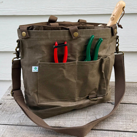 Gardener's Multipurpose Shoulder Bag | For Tools, the Market or Harvest - Backwoods Auctions
