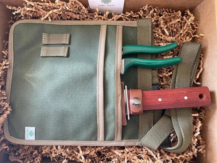 Gardening Gift Box - Belt, Hori Hori and Pruners - Backwoods Auctions