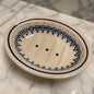 Hand-painted Polish Floral Ceramic Soap Dish - Vine - Backwoods Auctions