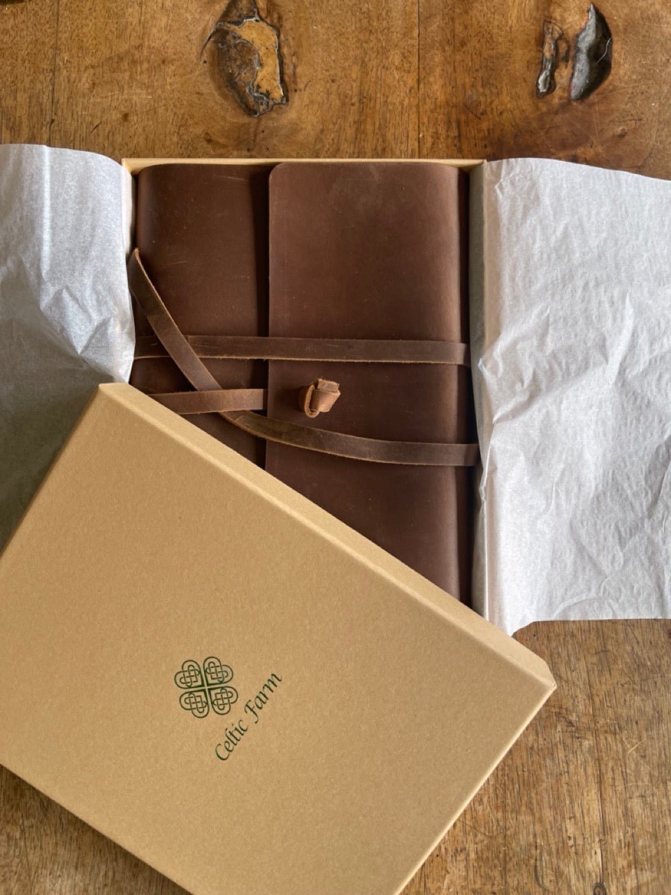 Leather Garden Journal and Diary - A Notebook for Garden Thoughts, Planning and Design - Backwoods Auctions