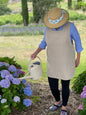 Linen Apron - French Style Crossback - Backwoods Auctions