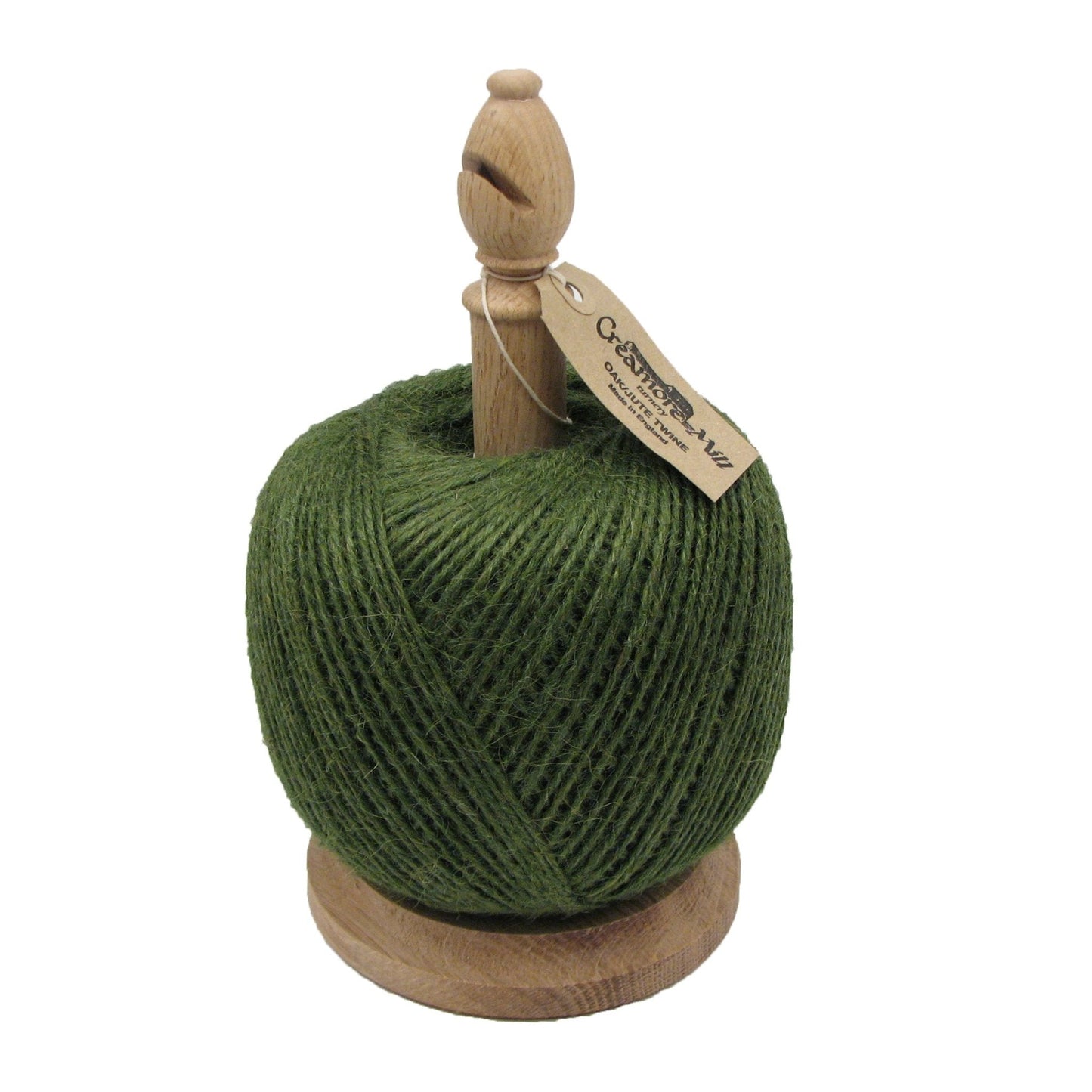 Oak Bishop Twine Tidy with Cutter and Twine (Made in Britain) - Backwoods Auctions