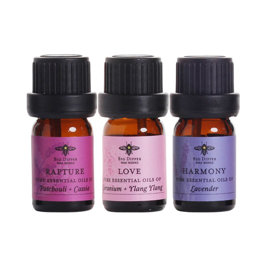 Pure Essential Oil Blends: Rapture, Harmony, Love - Backwoods Auctions