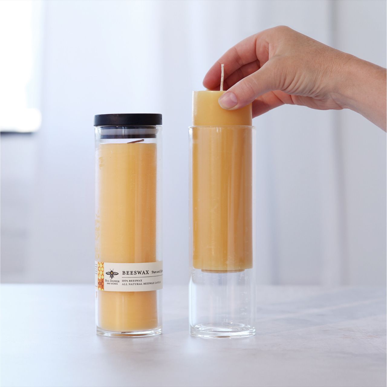 Sanctuary Glass Candle Refills - Backwoods Auctions