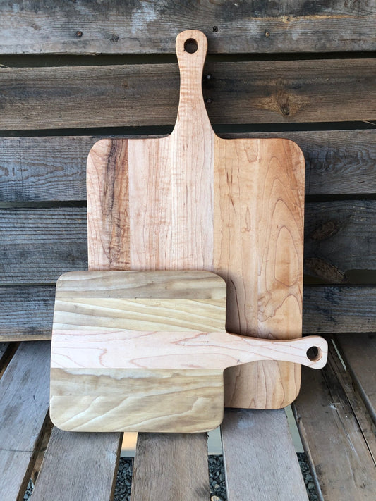 Small Charcuterie Board - Vintage Style Rectangle French Board - Backwoods Auctions