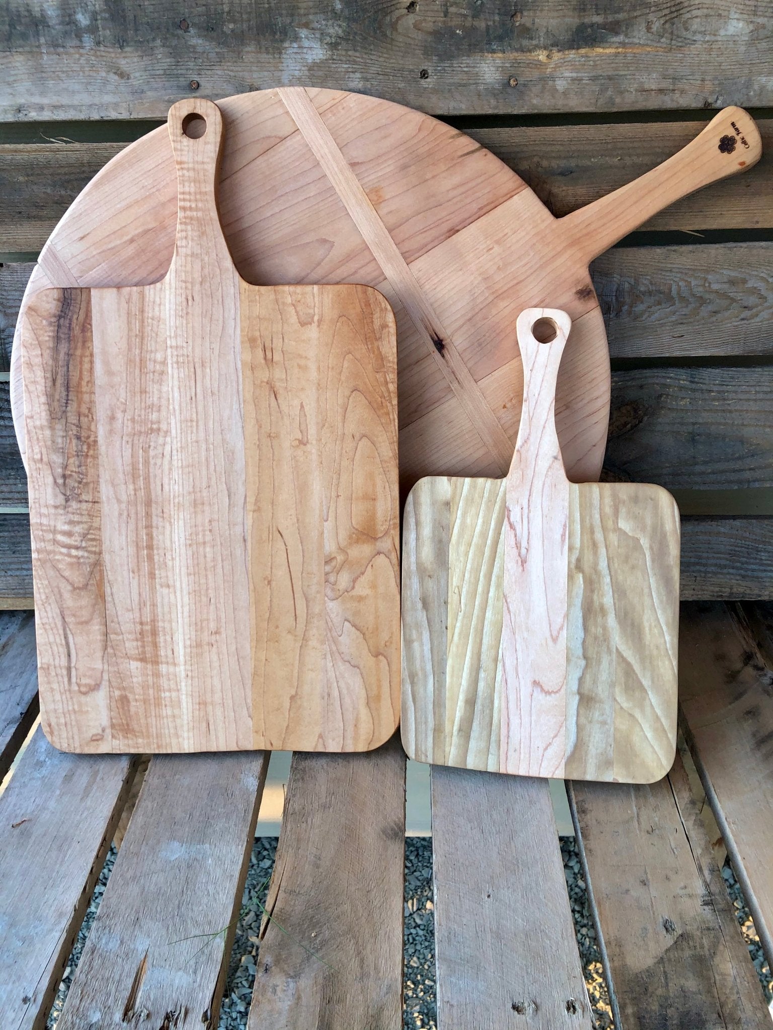 Small Charcuterie Board - Vintage Style Rectangle French Board - Backwoods Auctions