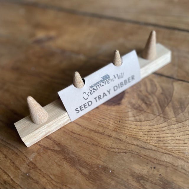 Wood Dibbler for Seed Trays & Beds- Line Seed Hole Maker - Backwoods Auctions