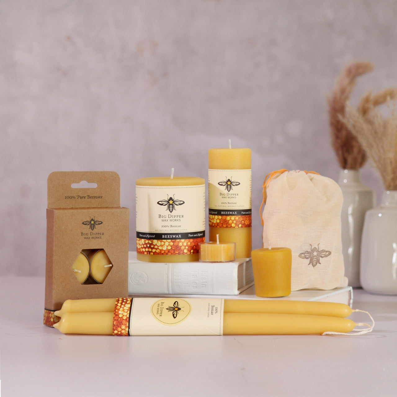 Beeswax Candle Sampler - Backwoods Auctions